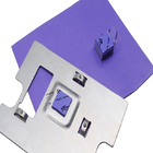Het thermische stootkussen TIF500 van hoge prestaties lage kosten cpu met violette kleur voor divers elektronisch apparaat