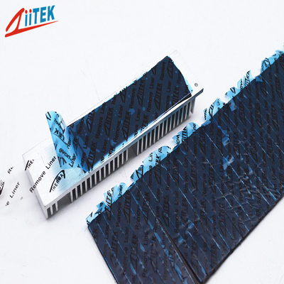 Thermisch Geleidend Rubber 18 Kust 00 1.8W/MK van het Stootkussen Zwart Silicone