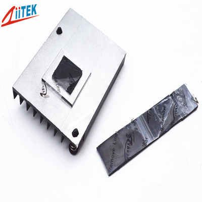18 Shore 00 zwarte siliconen rubberen thermische pad 1.8W/MK voor Heat Pipe-geheugenmodules