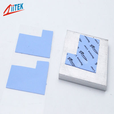 Glasvezelversterkte uitstekende isolator Siliconen CPU-thermische pad voor Smd Led-module