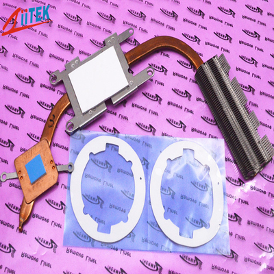 Specifieke zwaartekracht 3.0 G/Cc Silicone Thermal Pad Easy Release Constructie Voor Led Tv