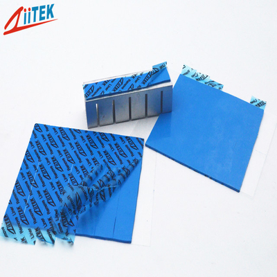 Warm verkoop 7W thermisch siliconen isolatie pad voor gpu cpu koelpad 0,5mmT lage thermische weerstand