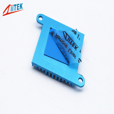 Smartphone Thermische geleidingsvermogen pad Thermische isolatie Silicone rubber thermische gap pad voor CPU/LED/PCB siliconen thermische