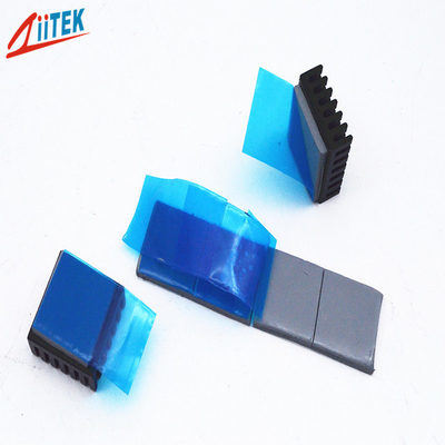 Grijs kleur Die Cut Thermal Silicone Conductive Pad voor GPU CPU Heatsink Cooling