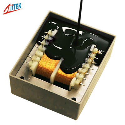 Hoogtemperatuur waterdicht, dof, zwart, vast, thermisch epoxylijm voor elektronische onderdelen