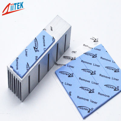 1.5 W/mK Blauw LED Thermal Gap Pad Makkelijk met LED-verlichting COB CPU GPU