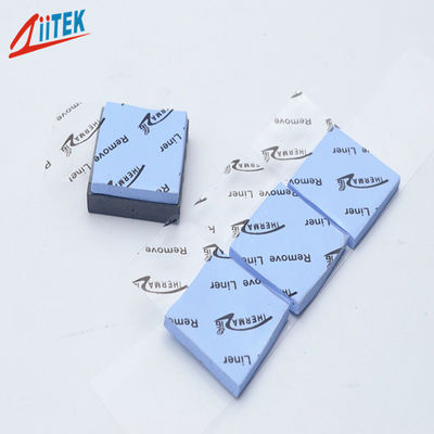 1.5 W/mK Blauw LED Thermal Gap Pad Makkelijk met LED-verlichting COB CPU GPU