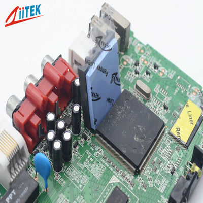 1.5 W/mK Blauw LED Thermal Gap Pad Makkelijk met LED-verlichting COB CPU GPU