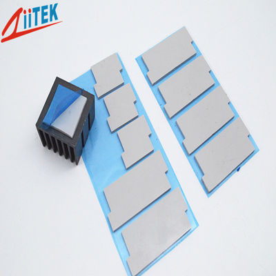 Grijs 1,5 W/MK Silicone Free Thermal Pad ROSH-conformiteit voor massaopslagapparaten
