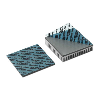 Hoogwaardige 6,5 Watt warmteputten GPU CPU koeling geleidende siliconen thermische pad