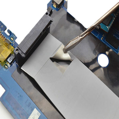 Grijs siliconen thermisch isolatiemateriaal Thermisch geleidend koelblok voor autobatterijen