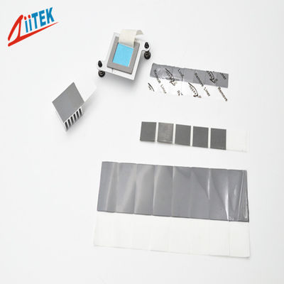 Goed thermisch geleidingsvermogen Faseverandering Thermisch Pad 5.0W Faseveranderingsmateriaal voor gegevensinfrastructuur