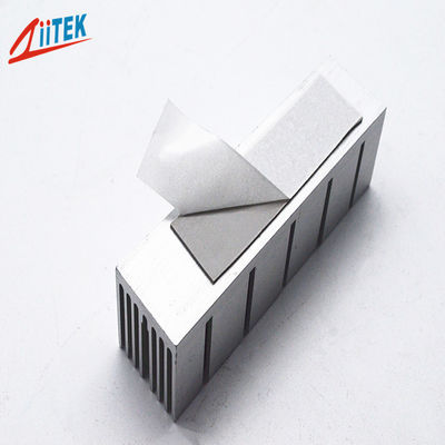 Hoogwaardige 1,8 W thermisch geleidende padplaat voor warmte Silicone thermische verwarmingspad voor telecommunicatieapparatuur