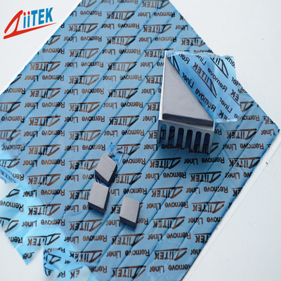 Thermal Pads Pliable Durable Gray Electric Conductive Silicone Sheet For Medical Devices