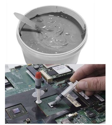 Good Thermal Conductivity Thermal Grease Thermal Paste For Electronic Components Al Server