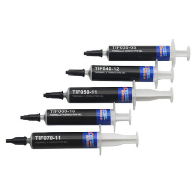 Goede thermisch geleidende 9,0 W siliconen thermische gel siliconen stopverf thermische gatvuller voor de Telecon-industrie