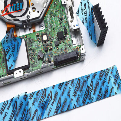 1,5W 0,5 ~ 5,0 mm dik thermische kussen isolator isolatiematerialen elementen thermisch geleidende kussen voor LED CPU GPU MOS
