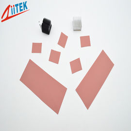 Roze thermisch geleidende elektrische isolatie thermische interface materialen