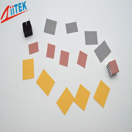 Roze thermisch geleidende elektrische isolatie thermische interface materialen