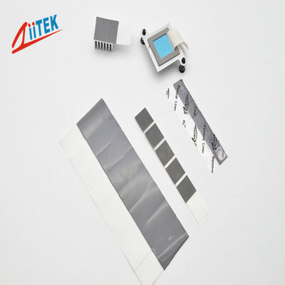 Lage thermische impedantie 9,6 W/mK thermisch geleidend faseveranderingsmateriaal voor processors en halfgeleiders