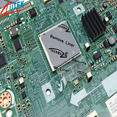 Lage thermische impedantie 9,6 W/mK thermisch geleidend faseveranderingsmateriaal voor processors en halfgeleiders