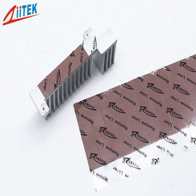 Garnet Telecommunication Hardware Naturally Tacky 6,2 w-Silicium Thermisch Stootkussen 0.255.08mm Dikte