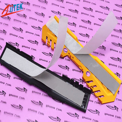 Vlamklasse 94 V0 1,5 W/MK thermisch tussenschot 0,25-5,0 mmT voor massaopslagschijven met hoge snelheid