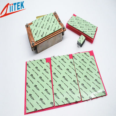 Goede prestatiedikte 3 mmt warmteoverdracht thermisch siliconenkussen voor LED -aluminiumplaat