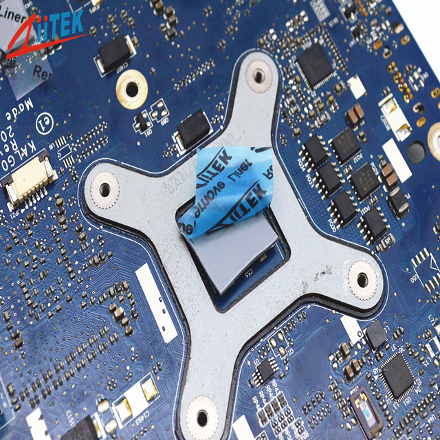 China aangepaste thermische pad hoge temperatuur bestand thermische geïsoleerde gap pad voor GPU laptop