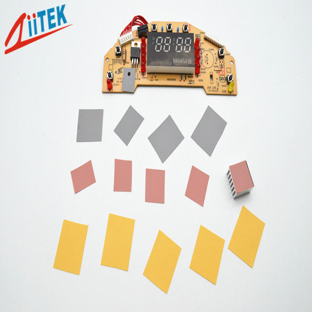 Aangepaste thermisch geleidende elektrische thermische interfacematerialen van het isolatieblad voor vermogenshalfgeleiders