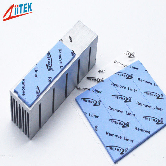 1.5 W/mK Blauw LED Thermal Gap Pad Makkelijk met LED-verlichting COB CPU GPU