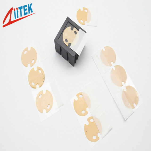 Laagsmeltend thermisch interfacemateriaal Fasewisselingsmaterialen Thermisch pad voor apparatuur voor het bedienen van elektromotoren