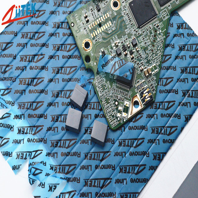 RoHS-conforme 1,5 W/MK Cooling Gap Filler Isolatie Siliconen pad Thermische Pad voor nieuwe energievoertuigen