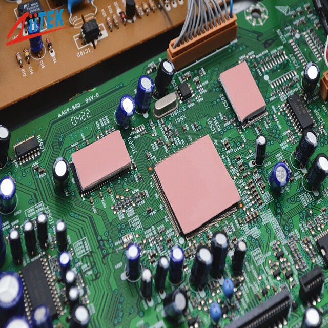 Extrem zacht, thermisch geleidend silicium thermisch pad 1.0 W/MK, hittebestendig thermisch gap pad