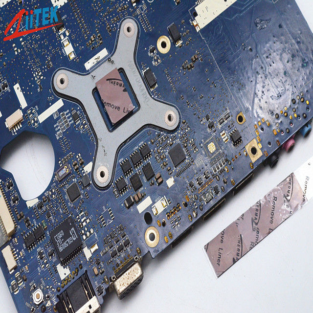 Garnet Telecommunication Hardware Naturally Tacky 6,2 w-Silicium Thermisch Stootkussen 0.255.08mm Dikte