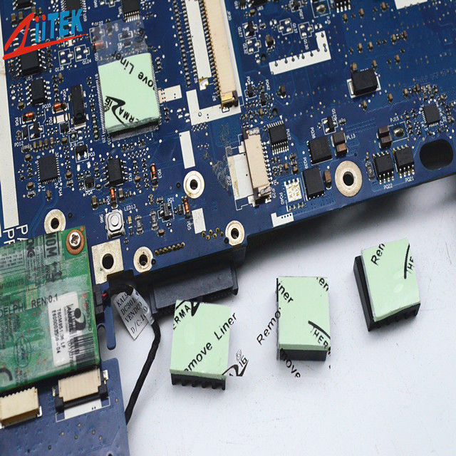 High Performance Siliconen verwarmingskussen 1,5 W/MK Silicone Thermal Gap Filler Pad voor telecommunicatiehardware