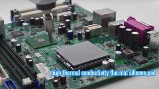 Thermische siliconen pad met hoge thermische geleidbaarheid | Zacht thermisch interfacemateriaal -ZIITEK